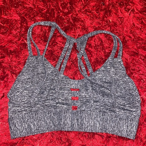 PINK Unlined Victoria’s Secret Gray Ultimate Sports Bra Size S - Picture 5 of 5